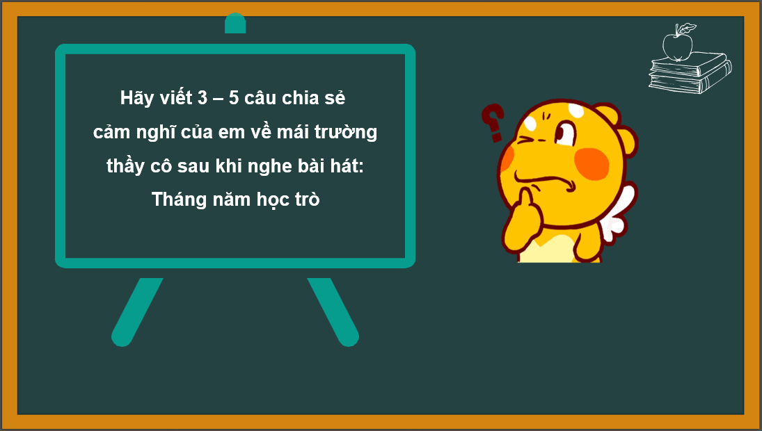 Giáo án điện tử Âm nhạc 6 Kết nối tri thức Nghe nhạc: Nghe bài hát Tháng năm học trò | PPT Âm nhạc 6