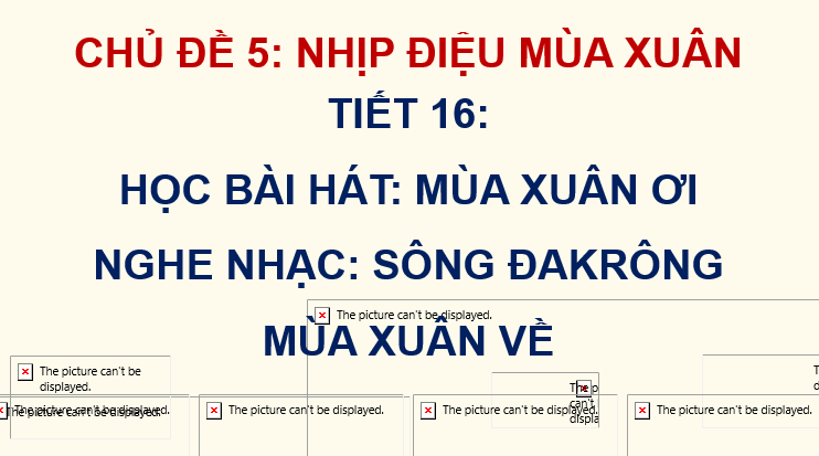 Giáo án điện tử Âm nhạc 7 Kết nối tri thức Hát: Bài hát Mùa xuân ơi | PPT Âm nhạc 7