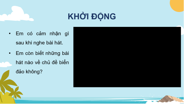 Giáo án điện tử Âm nhạc 8 Kết nối tri thức Nghe nhạc: Bài hát Nơi đảo xa | PPT Âm nhạc 8