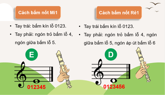 Giáo án điện tử Âm nhạc 8 Kết nối tri thức Nhạc cụ: Recorder hoặc kèn phím trang 32 | PPT Âm nhạc 8