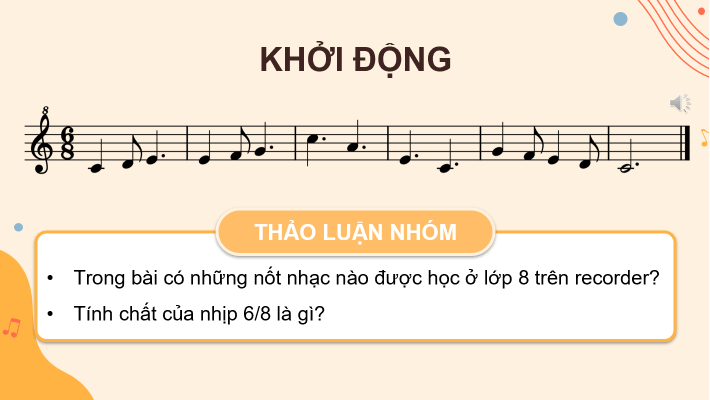 Giáo án điện tử Âm nhạc 8 Kết nối tri thức Nhạc cụ: Recorder hoặc kèn phím trang 64 | PPT Âm nhạc 8