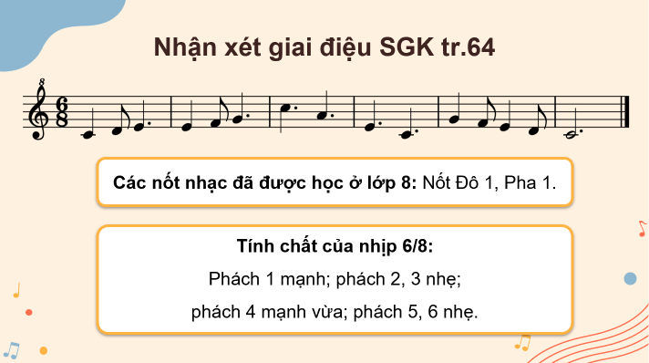 Giáo án điện tử Âm nhạc 8 Kết nối tri thức Nhạc cụ: Recorder hoặc kèn phím trang 64 | PPT Âm nhạc 8