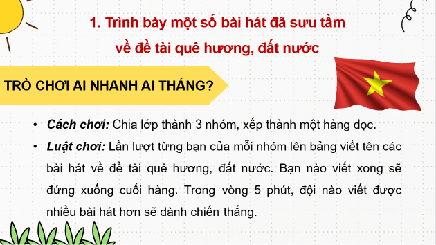 Giáo án điện tử Âm nhạc 8 Kết nối tri thức Vận dụng - Sáng tạo trang 18 | PPT Âm nhạc 8