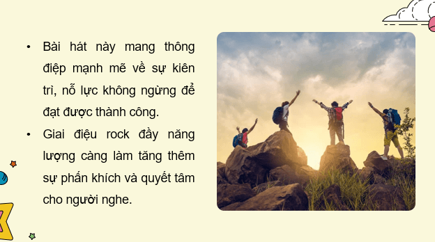 Giáo án điện tử Âm nhạc 9 Kết nối tri thức Nghe nhạc: Bài hát Thời thanh niên sôi nổi | PPT Âm nhạc 9