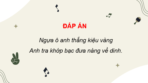 Giáo án điện tử Âm nhạc 9 Kết nối tri thức Vận dụng – Sáng tạo trang 36 | PPT Âm nhạc 9