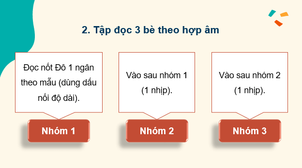 Giáo án điện tử Âm nhạc 9 Kết nối tri thức Vận dụng – Sáng tạo trang 42 | PPT Âm nhạc 9