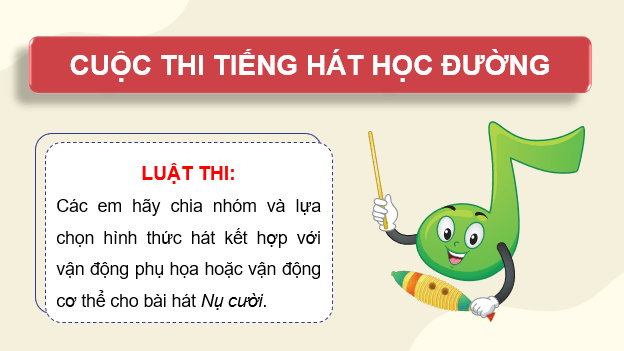Giáo án điện tử Âm nhạc 9 Kết nối tri thức Vận dụng – Sáng tạo trang 50 | PPT Âm nhạc 9