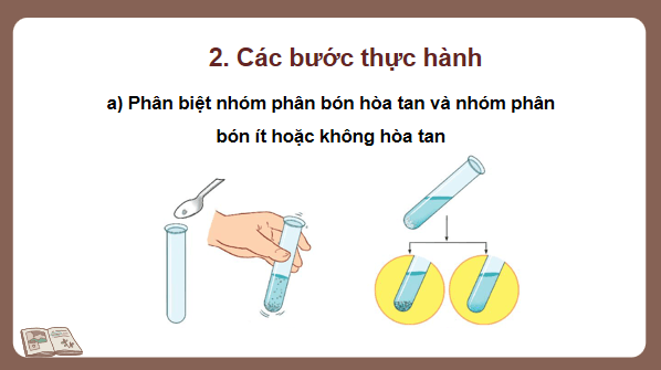 Giáo án điện tử Công nghệ 10 Kết nối tri thức Bài 10: Thực hành: Nhận biết một số loại phân bón hoá học | PPT Công nghệ 10