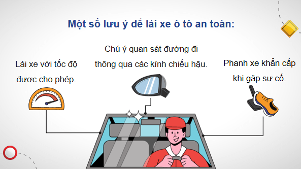 Giáo án điện tử Công nghệ 11 Kết nối tri thức Bài 25: Hệ thống phanh và an toàn khi tham gia giao thông | PPT Công nghệ 11
