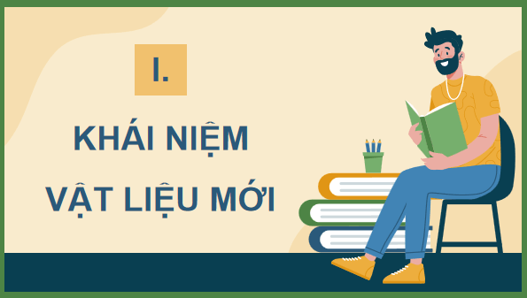 Giáo án điện tử Công nghệ 11 Kết nối tri thức Bài 6: Vật liệu mới | PPT Công nghệ 11