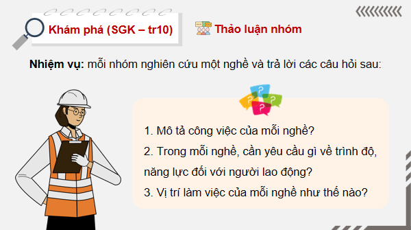 Giáo án điện tử Công nghệ 12 Kết nối tri thức Bài 2: Ngành nghề trong lĩnh vực kĩ thuật điện | PPT Công nghệ 12