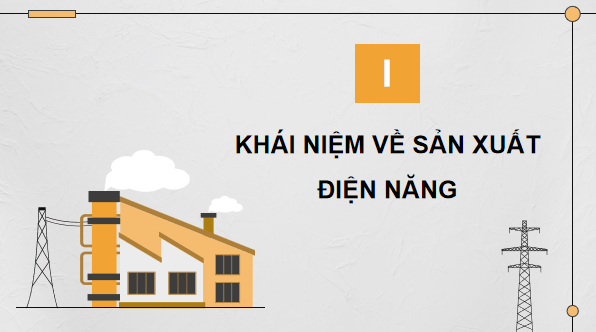 Giáo án điện tử Công nghệ 12 Kết nối tri thức Bài 5: Sản xuất điện năng | PPT Công nghệ 12