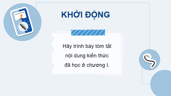 Giáo án điện tử Công nghệ 12 Kết nối tri thức Tổng kết Chương 1 | PPT Công nghệ 12