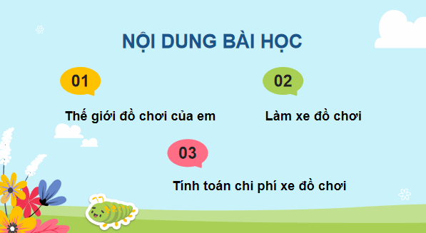 Giáo án điện tử Công nghệ lớp 3 Kết nối tri thức Bài 10: Làm đồ chơi | PPT Công nghệ lớp 3