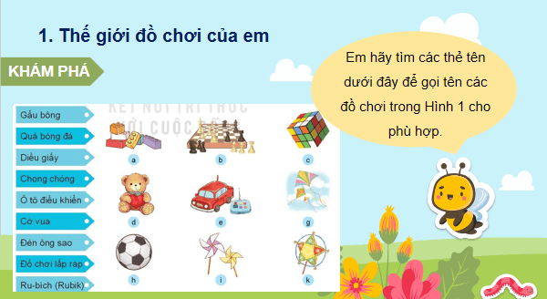 Giáo án điện tử Công nghệ lớp 3 Kết nối tri thức Bài 10: Làm đồ chơi | PPT Công nghệ lớp 3