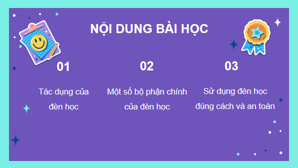 Giáo án điện tử Công nghệ lớp 3 Kết nối tri thức Bài 2: Sử dụng đèn học | PPT Công nghệ lớp 3