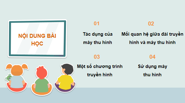Giáo án điện tử Công nghệ lớp 3 Kết nối tri thức Bài 5: Sử dụng máy thu hình | PPT Công nghệ lớp 3