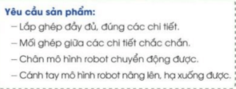 Giáo án Công nghệ lớp 4 Bài 10: Lắp ghép mô hình robot | Cánh diều