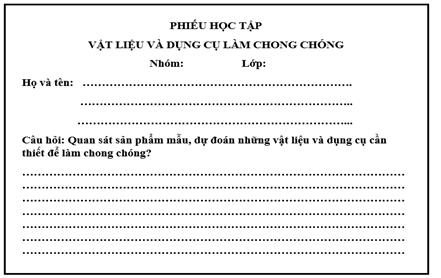 Giáo án Công nghệ lớp 4 Bài 12: Làm chong chóng | Cánh diều