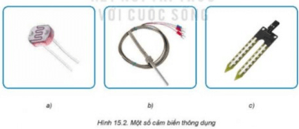 Giáo án Công nghệ 8 Kết nối tri thức Bài 15: Cảm biến và mô đun cảm biến