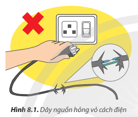 Giáo án Công nghệ 8 Chân trời sáng tạo Bài 8: An toàn điện (ảnh 1)