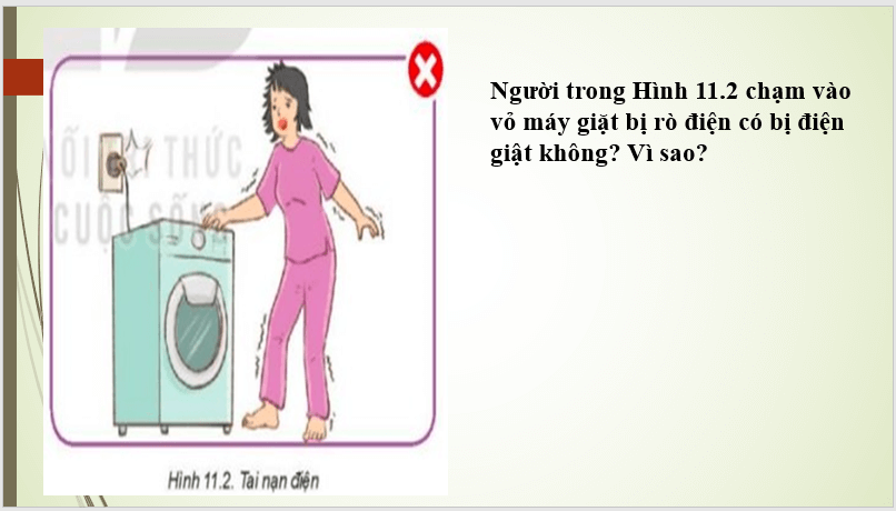 Giáo án điện tử Công nghệ 8 Bài 11: Tai nạn điện | PPT Công nghệ 8 Kết nối tri thức