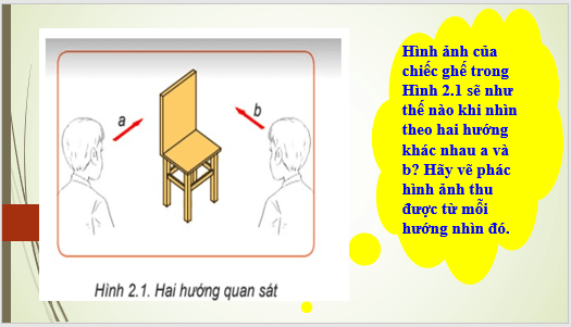 Giáo án điện tử Công nghệ 8 Bài 2: Hình chiếu vuông góc | PPT Công nghệ 8 Kết nối tri thức