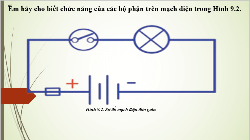 Giáo án điện tử Công nghệ 8 Bài 9: Mạch điện | PPT Công nghệ 8 Chân trời sáng tạo