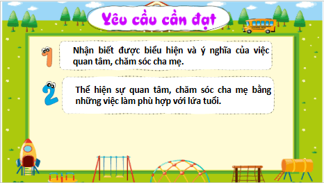 Giáo án điện tử Đạo đức lớp 1 Kết nối tri thức Bài 8: Quan tâm, chăm sóc cha mẹ | PPT Đạo đức lớp 1