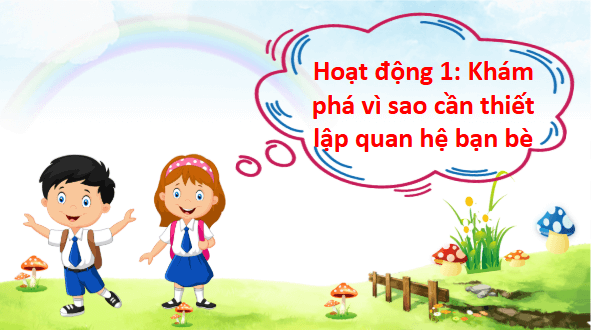 Giáo án điện tử Đạo đức lớp 4 Kết nối tri thức Bài 6: Thiết lập quan hệ bạn bè | PPT Đạo đức 4