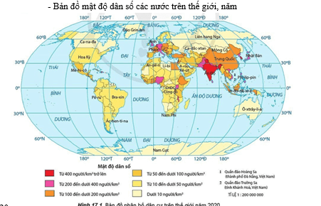 Giáo án Địa Lí 10 Cánh diều Bài 17: Phân bố dân cư và đô thị hóa