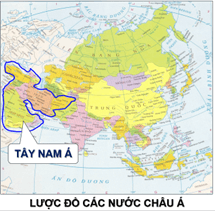 Giáo án Địa Lí 11 Kết nối tri thức Bài 15: Vị trí địa lý, điều kiện tự nhiên, dân cư và xã hội khu vực Tây Nam Á