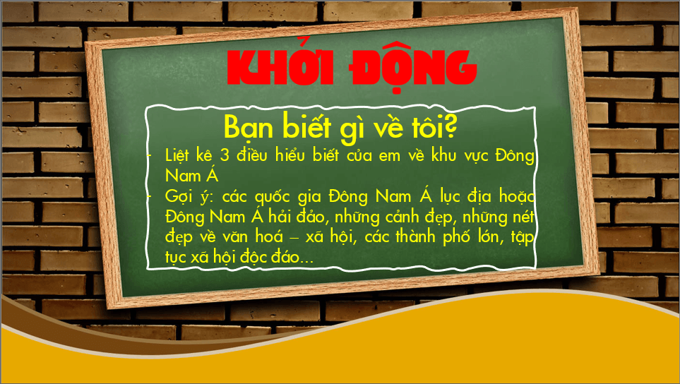 Giáo án điện tử Địa 11 Kết nối tri thức Bài 11: Vị trí địa lý, điều kiện tự nhiên, dân cư và xã hội khu vực Đông Nam Á | PPT Địa Lí 11
