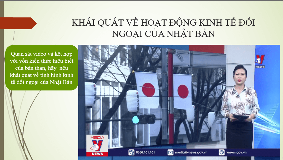 Giáo án điện tử Địa 11 Kết nối tri thức Bài 25 : Thực hành viết báo cáo về hoạt động kinh tế đối ngoại của Nhật Bản | PPT Địa Lí 11