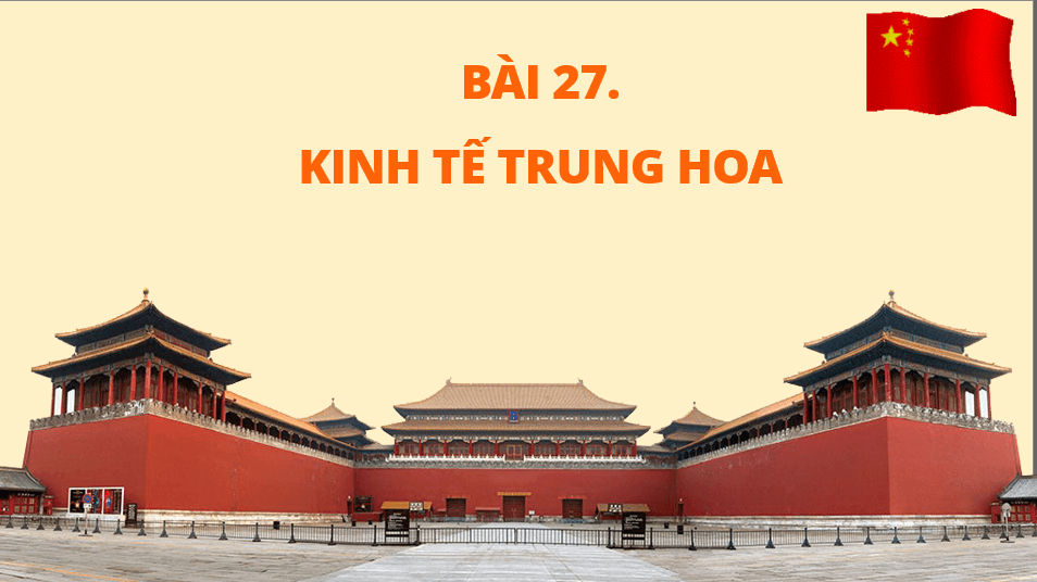 Giáo án điện tử Địa 11 Kết nối tri thức Bài 27: Kinh tế Trung Quốc | PPT Địa Lí 11