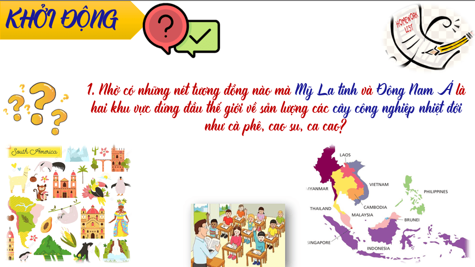 Giáo án điện tử Địa 11 Kết nối tri thức Bài 7: Kinh tế khu vực Mỹ La tinh | PPT Địa Lí 11