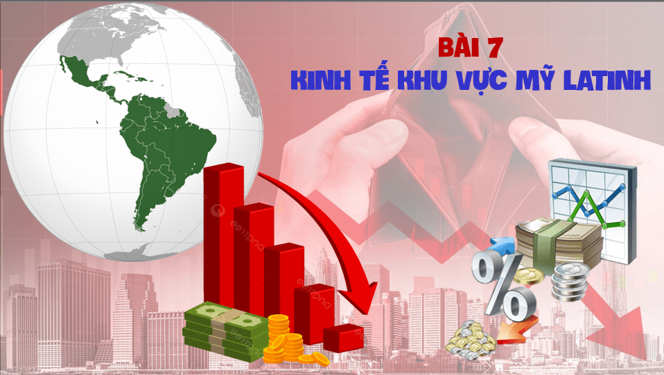 Giáo án điện tử Địa 11 Kết nối tri thức Bài 7: Kinh tế khu vực Mỹ La tinh | PPT Địa Lí 11