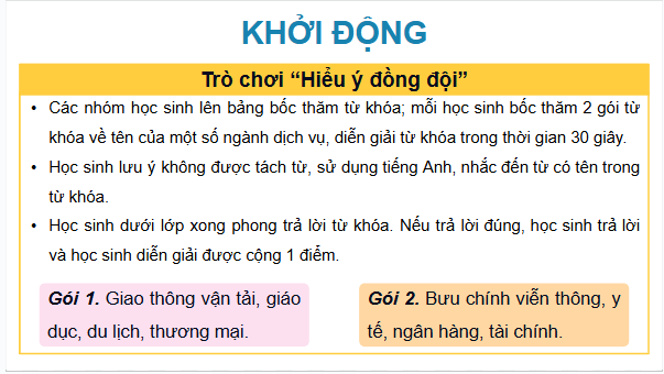 Giáo án điện tử Địa Lí 12 Chân trời sáng tạo Bài 20: Vai trò và các nhân tố ảnh hưởng đến sự phát triển ngành dịch vụ | PPT Địa 12