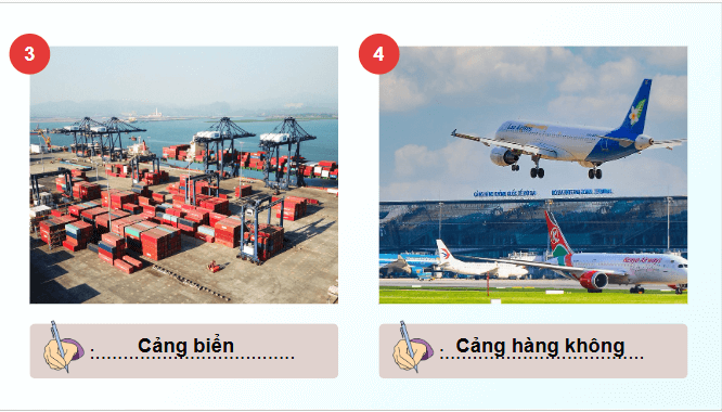 Giáo án điện tử Địa Lí 12 Chân trời sáng tạo Bài 21: Giao thông vận tải và bưu chính viễn thông | PPT Địa 12
