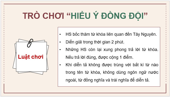 Giáo án điện tử Địa Lí 12 Chân trời sáng tạo Bài 30: Khai thác thế mạnh để phát triển kinh tế ở Tây Nguyên | PPT Địa 12