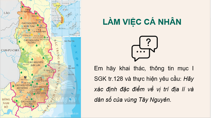Giáo án điện tử Địa Lí 12 Chân trời sáng tạo Bài 30: Khai thác thế mạnh để phát triển kinh tế ở Tây Nguyên | PPT Địa 12
