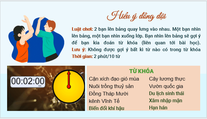 Giáo án điện tử Địa Lí 12 Kết nối tri thức Bài 31: Thực hành: Viết báo cáo về biến đổi khí hậu ở Đồng bằng sông Cửu Long | PPT Địa 12