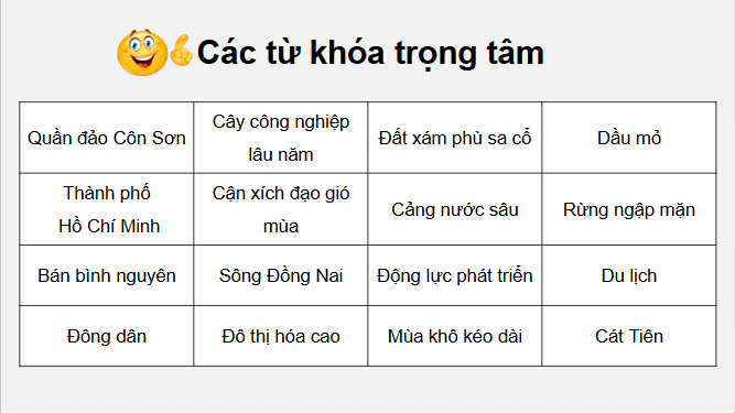 Giáo án điện tử Địa Lí 12 Chân trời sáng tạo Bài 32: Phát triển kinh tế – xã hội ở Đông Nam Bộ | PPT Địa 12