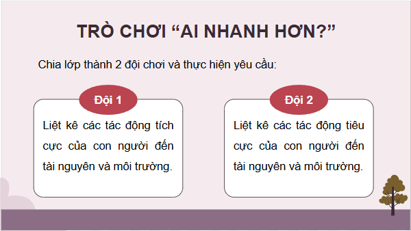 Giáo án điện tử Địa Lí 12 Chân trời sáng tạo Bài 6: Thực hành: Sử dụng hợp lí tài nguyên và bảo vệ môi trường địa phương | PPT Địa 12