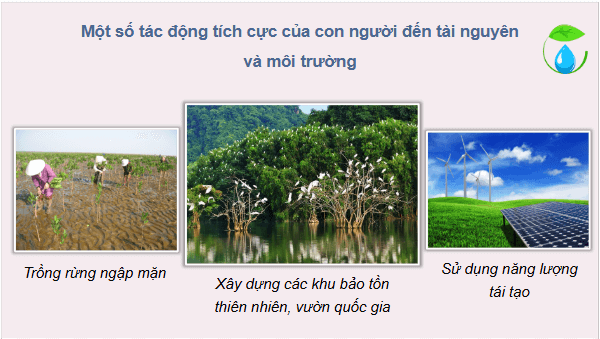 Giáo án điện tử Địa Lí 12 Chân trời sáng tạo Bài 6: Thực hành: Sử dụng hợp lí tài nguyên và bảo vệ môi trường địa phương | PPT Địa 12