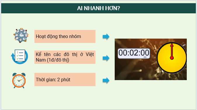 Giáo án điện tử Địa Lí 12 Kết nối tri thức Bài 8: Đô thị hoá | PPT Địa 12