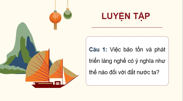 Giáo án điện tử Chuyên đề Địa 12 Kết nối tri thức Thực hành: Tìm hiểu làng nghề ở địa phương | PPT Chuyên đề Địa Lí 12