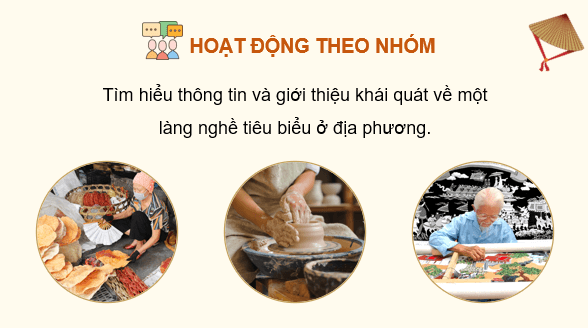 Giáo án điện tử Chuyên đề Địa 12 Cánh diều Thực hành tìm hiểu về làng nghề ở địa phương | PPT Chuyên đề Địa Lí 12