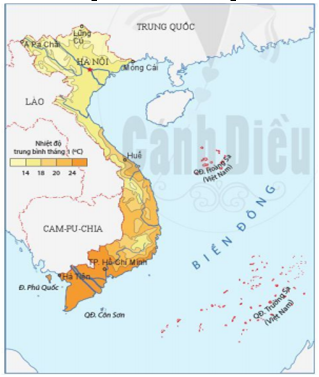 Giáo án Địa Lí 6 Cánh diều Bài 16: Thực hành: Đọc lược đồ khí hậu và biểu đồ nhiệt độ - lượng mưa