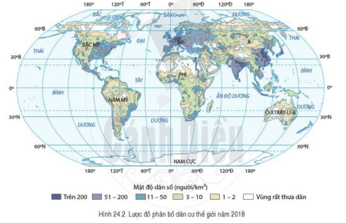 Giáo án Địa Lí 6 Cánh diều Bài 24: Dân số thế giới. Sự phân bố dân cư thế giới. Các thành phố lớn trên thế giới